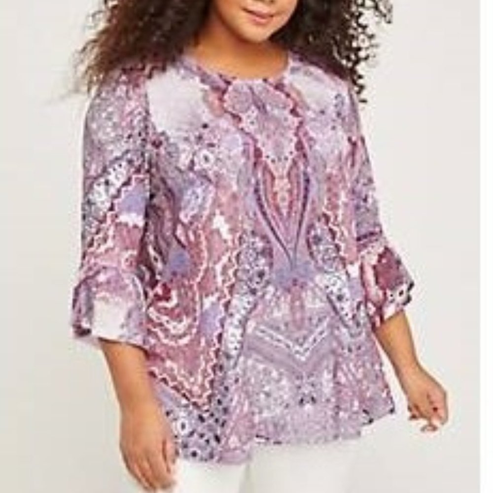 Paisley Plaza Top